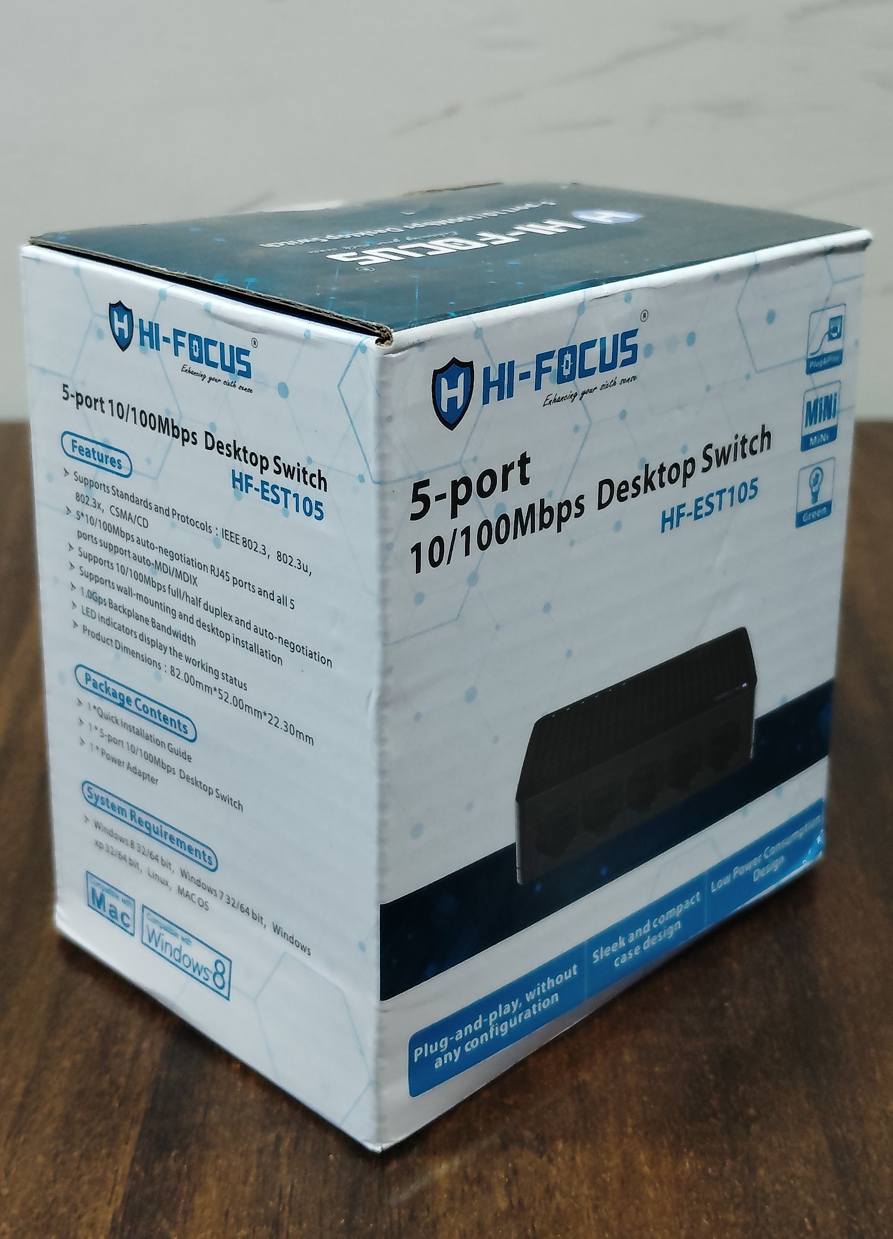 HI FOCUS HF-EST105 DESKTOP SWITCH