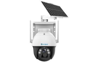 HIFOCUS 4MP Sim Based 4G Solar Outdoor CCTV Camera