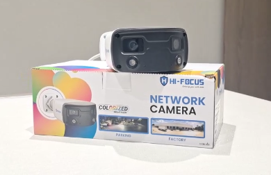 HI-FOCUS HC-IPC-POA4314S-WLS-0400 160° WIDE VIEW IP CAMERA