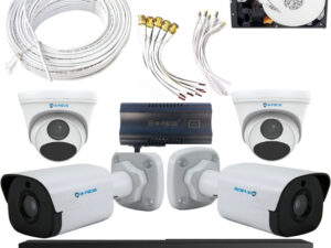 HD CAMERA 4CHANNEL FULL SETUP WITH 3 CAMERA